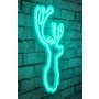 WALLXPERT Zidna LED dekoracija Deer Blue - slika 1