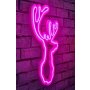 WALLXPERT Zidna LED dekoracija Deer Pink - slika 1