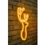 WALLXPERT Zidna LED dekoracija Deer Yellow - slika 2