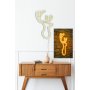 WALLXPERT Zidna LED dekoracija Deer Yellow - slika 4