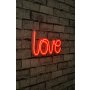 WALLXPERT Zidna LED dekoracija Love Red - slika 2