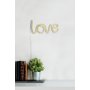 WALLXPERT Zidna LED dekoracija Love Yellow - slika 5