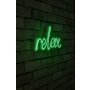 WALLXPERT Zidna LED dekoracija Relax Green - slika 2