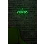 WALLXPERT Zidna LED dekoracija Relax Green - slika 3