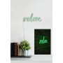 WALLXPERT Zidna LED dekoracija Relax Green - slika 4