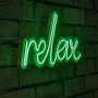 WALLXPERT Zidna LED dekoracija Relax Green - slika 1
