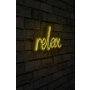 WALLXPERT Zidna LED dekoracija Relax Yellow - slika 2