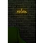 WALLXPERT Zidna LED dekoracija Relax Yellow - slika 3