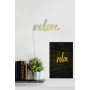 WALLXPERT Zidna LED dekoracija Relax Yellow - slika 4