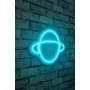 WALLXPERT Zidna LED dekoracija Saturn Blue - slika 2