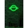 WALLXPERT Zidna LED dekoracija Saturn Green - slika 4
