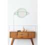 WALLXPERT Zidna LED dekoracija Saturn Green - slika 5