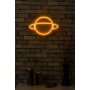 WALLXPERT Zidna LED dekoracija Saturn Yellow - slika 4