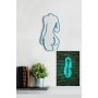 WALLXPERT Zidna LED dekoracija Sexy Woman Blue - slika 3