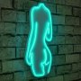 WALLXPERT Zidna LED dekoracija Sexy Woman Blue - slika 1