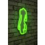 WALLXPERT Zidna LED dekoracija Sexy Woman Green - slika 2