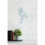 WALLXPERT Zidna LED dekoracija Flamingo Blue - slika 5