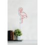 WALLXPERT Zidna LED dekoracija Flamingo Red - slika 5