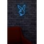 WALLXPERT Zidna LED dekoracija Playboy Blue - slika 3