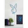 WALLXPERT Zidna LED dekoracija Playboy Blue - slika 4
