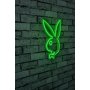 WALLXPERT Zidna LED dekoracija Playboy Green - slika 2