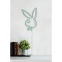 WALLXPERT Zidna LED dekoracija Playboy Green - slika 5