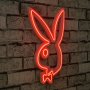 WALLXPERT Zidna LED dekoracija Playboy Red - slika 1