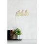 WALLXPERT Zidna LED dekoracija Shhh Yellow - slika 5