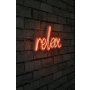 WALLXPERT Zidna LED dekoracija Relax Red - slika 2