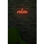 WALLXPERT Zidna LED dekoracija Relax Red - slika 3