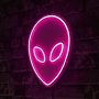 WALLXPERT Zidna LED dekoracija Alien Pink - slika 1