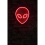 WALLXPERT Zidna LED dekoracija Alien Red - slika 3