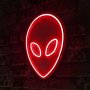WALLXPERT Zidna LED dekoracija Alien Red - slika 1