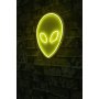 WALLXPERT Zidna LED dekoracija Alien Yellow - slika 2