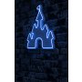 WALLXPERT Zidna LED dekoracija Castle Blue - slika 2