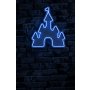WALLXPERT Zidna LED dekoracija Castle Blue - slika 3
