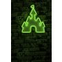 WALLXPERT Zidna LED dekoracija Castle Green - slika 3