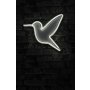 WALLXPERT Zidna LED dekoracija Little Bird White - slika 3