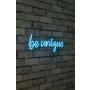 WALLXPERT Zidna LED dekoracija Be Unique Blue - slika 2