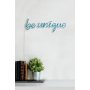 WALLXPERT Zidna LED dekoracija Be Unique Blue - slika 5
