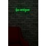 WALLXPERT Zidna LED dekoracija Be Unique Green - slika 3