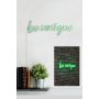 WALLXPERT Zidna LED dekoracija Be Unique Green - slika 4