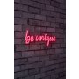 WALLXPERT Zidna LED dekoracija Be Unique Red - slika 2