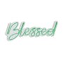 WALLXPERT Zidna LED dekoracija Blessed Green - slika 4