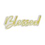 WALLXPERT Zidna LED dekoracija Blessed Yellow - slika 4