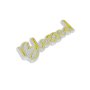 WALLXPERT Zidna LED dekoracija Blessed Yellow - slika 5