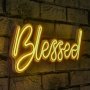 WALLXPERT Zidna LED dekoracija Blessed Yellow - slika 1