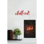 WALLXPERT Zidna LED dekoracija Chill Out Red - slika 4