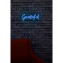 WALLXPERT Zidna LED dekoracija Grateful Blue - slika 4