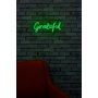 WALLXPERT Zidna LED dekoracija Grateful Green - slika 4